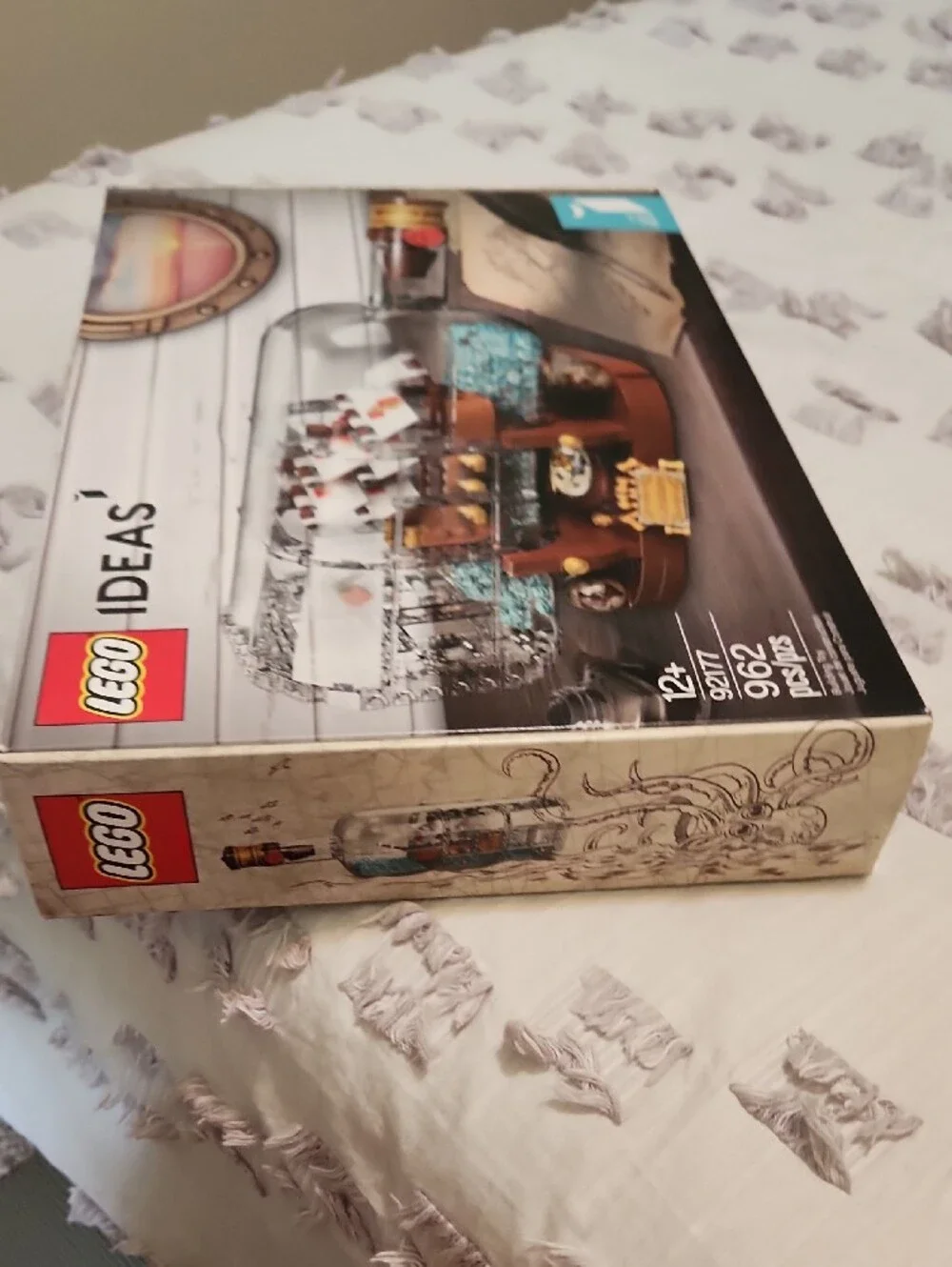 NWT, Lego Ideas Ship in a Bottle Building Toy